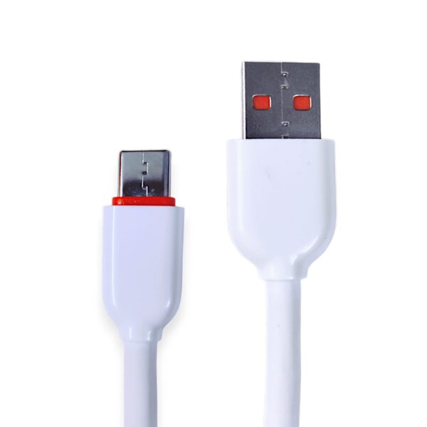 data cable 120w  usb to type c  cable for quick charge 1 meter white